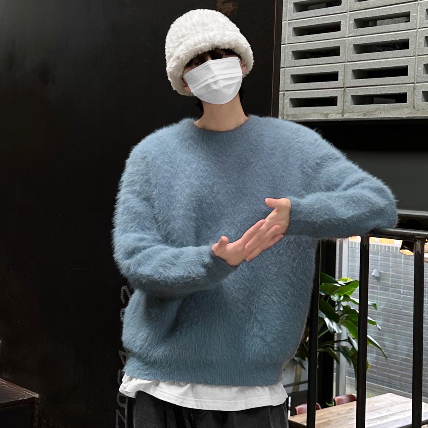 テディモヘアニット/Teddy Mohair Knit – 60% - SIXTYPERCENT