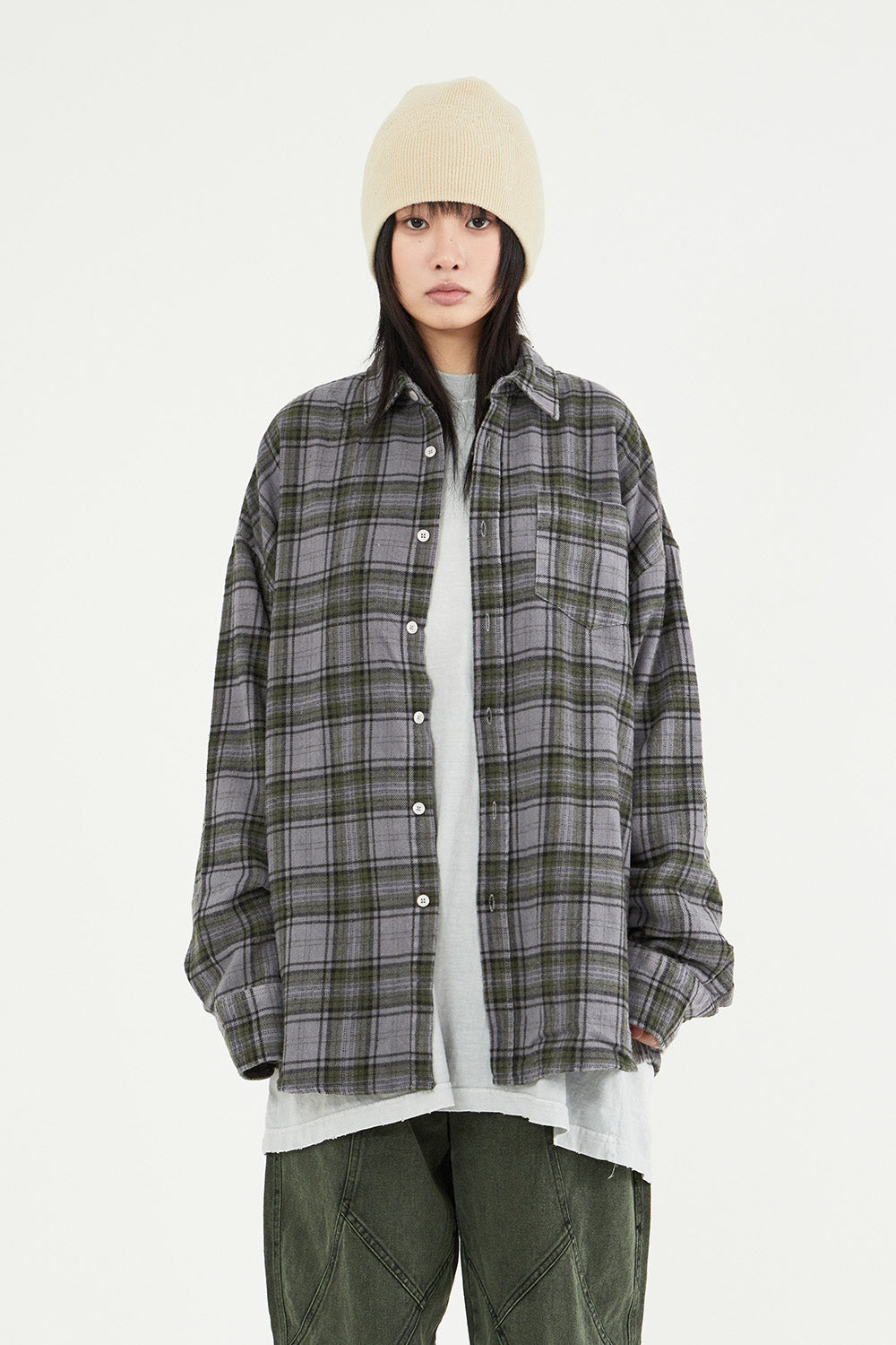 Scottsdale wool over check shirtRaucohouse/ {{ category }}