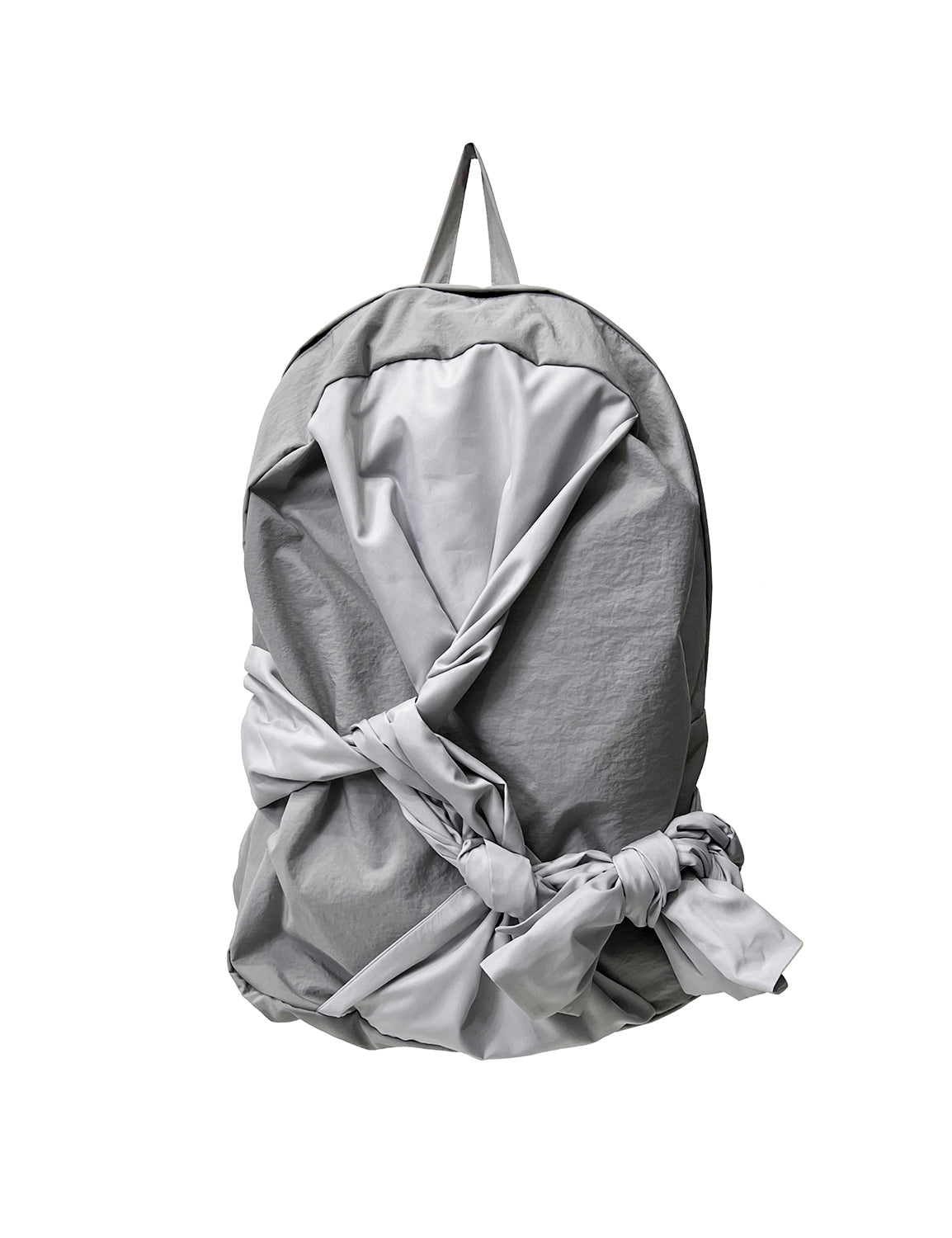 ノッテッドバックパック/Knotted Backpack (Nylon-silver) – 60