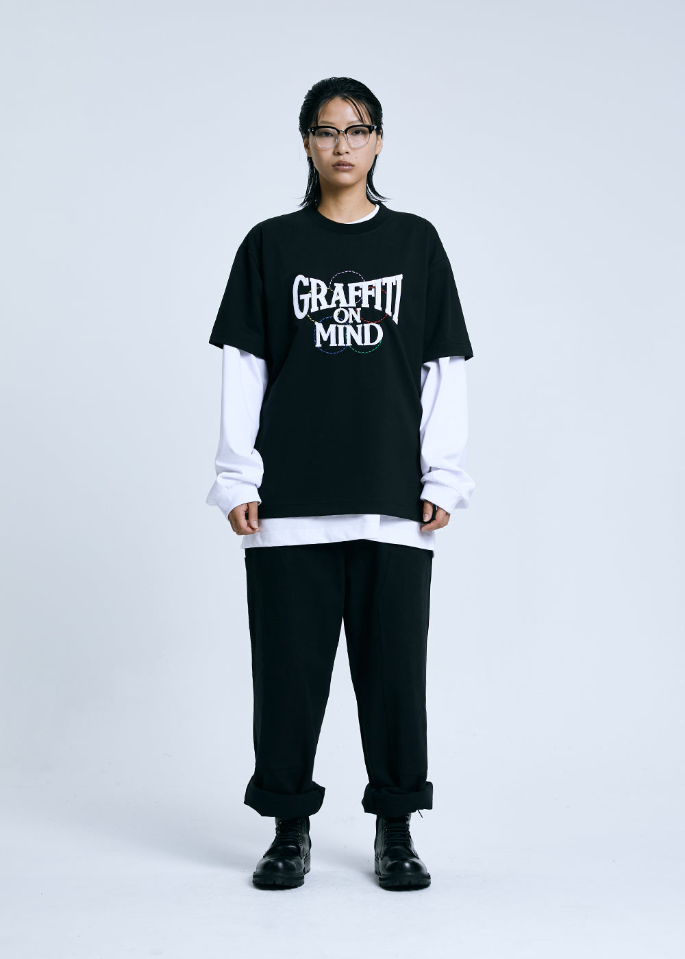 GRAFFITIONMIND Pocket Long Sleeve Teeメンズ - Tシャツ/カットソー