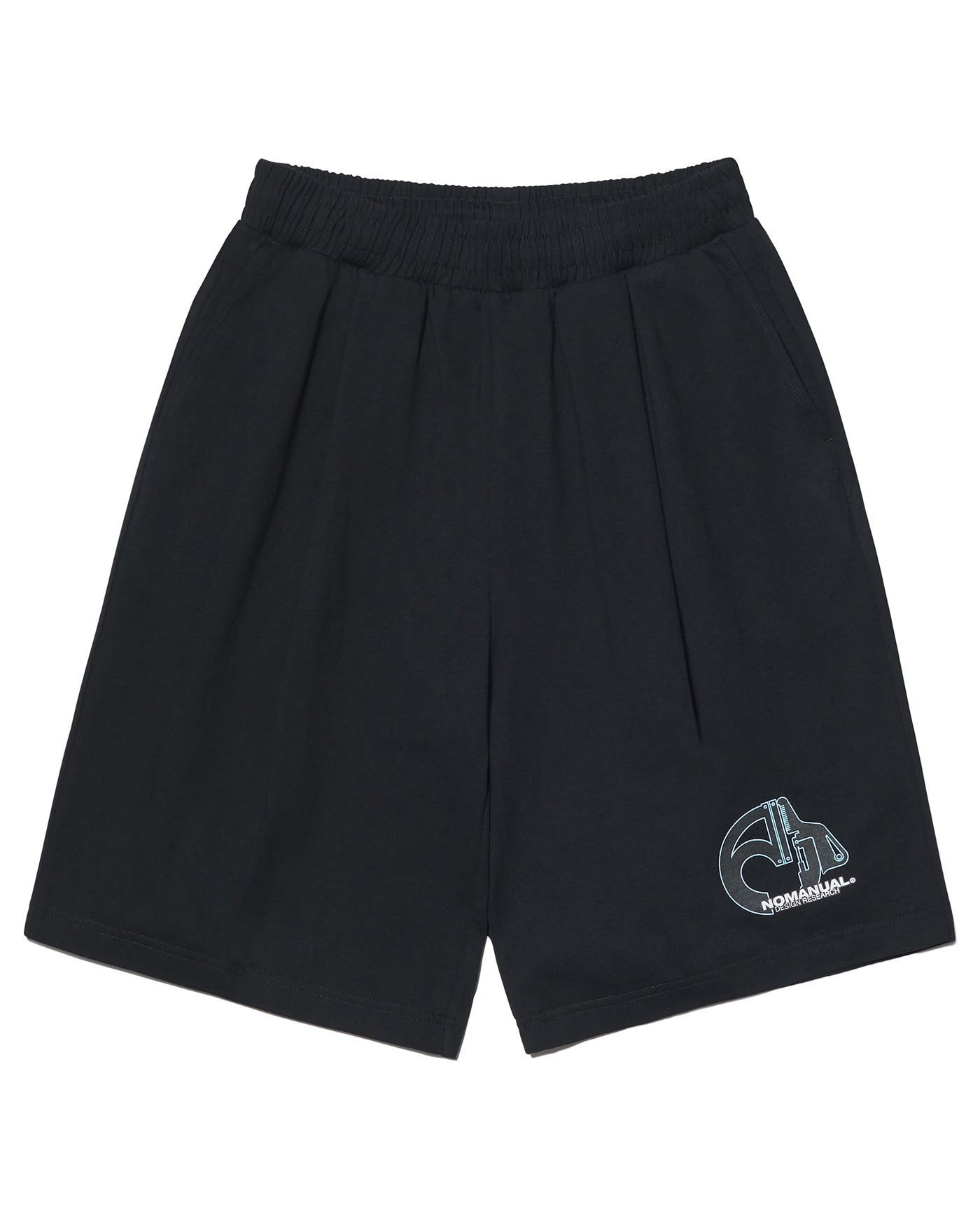 E.Sショートパンツ / E.S SHORT PANTS - BLACKnomanual/ {{ category