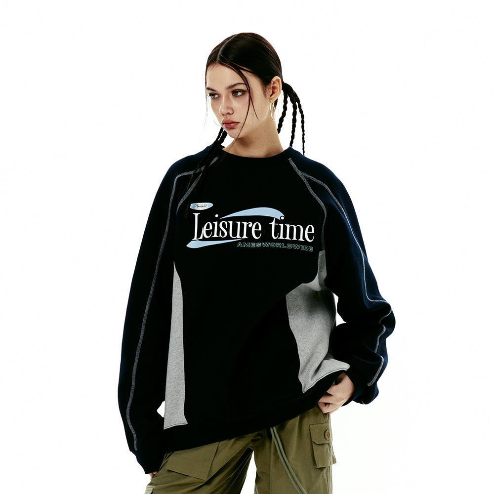 レジャータイムロゴスウェットシャツ / LEISURE TIME LOGO SWEATSHIRT