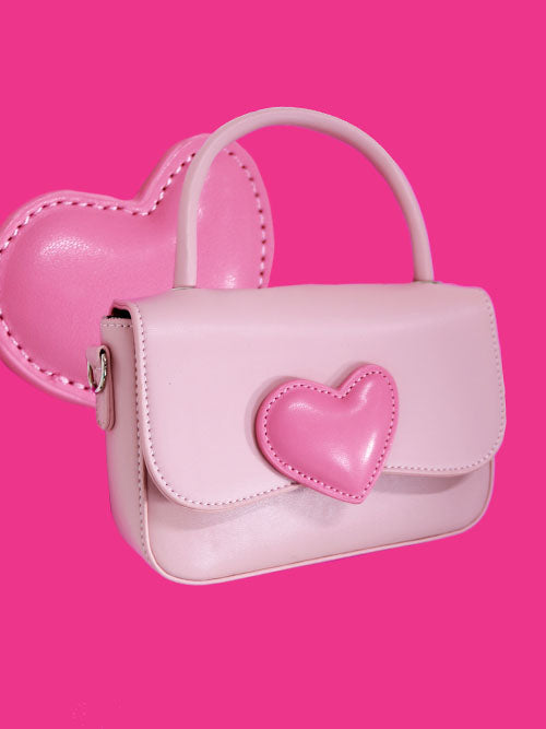 アグリーハートミニバッグ / ugly heart mini bag (2color)