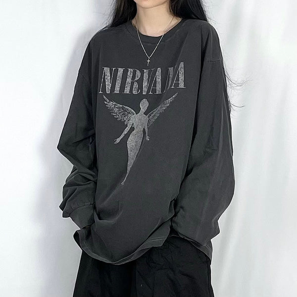 ニルヴァーナエンジェルTシャツ/Nirvana Angel T – 60% - SIXTYPERCENT