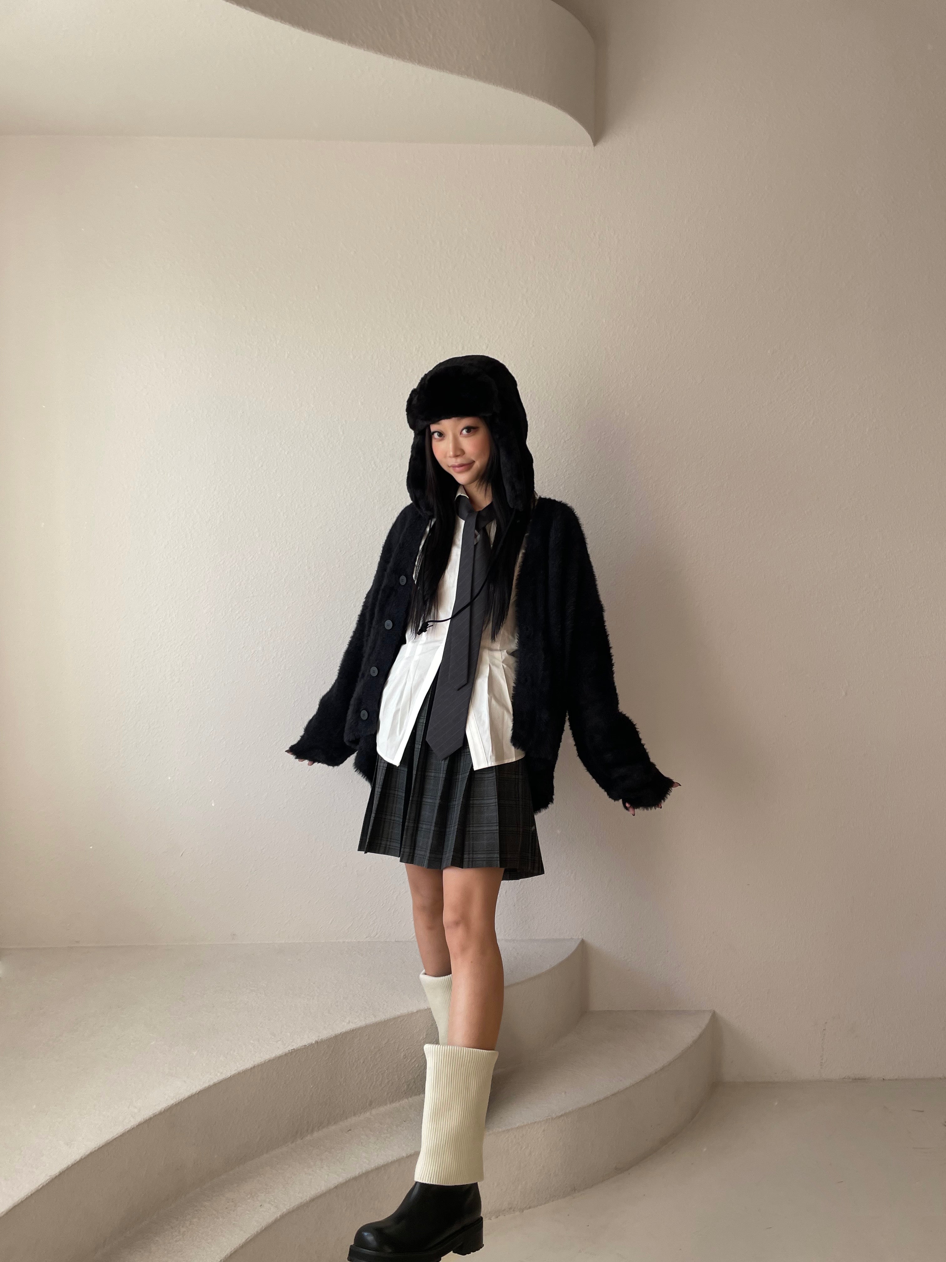 セプテンバーファーカーディガン / September fur cardigan – 60