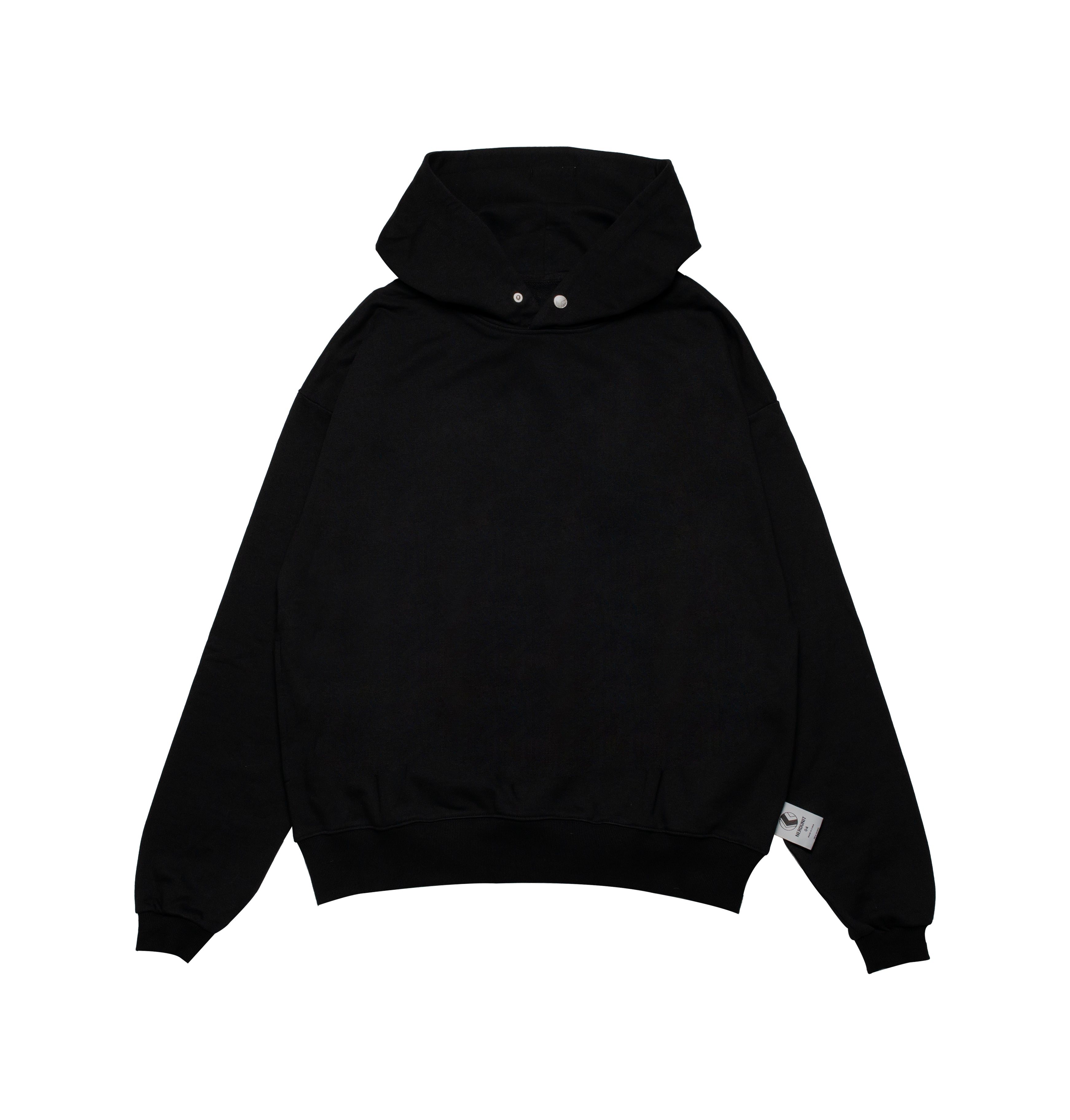 ブランクスフーディー/Blanks Hoodie | Black – 60% - SIXTYPERCENT