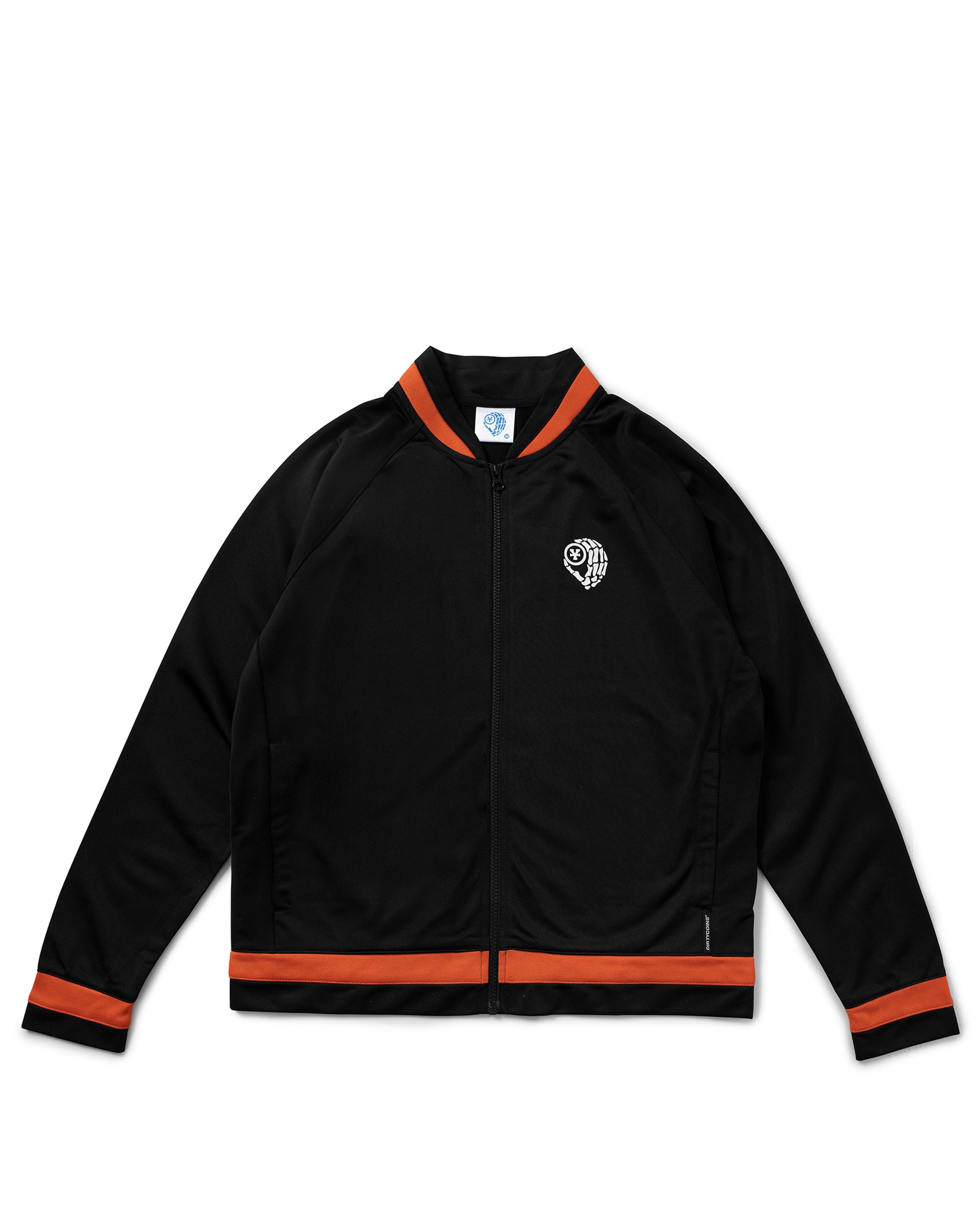 ロゴトラックジャケット / Logo Track Jacket - Black/Orange – 60