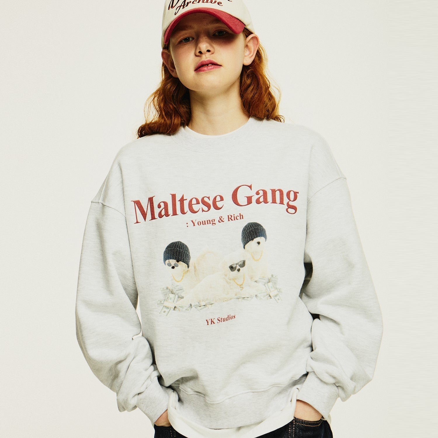 マルチーズギャングスウェットシャツ/Maltese gang sweatshirts