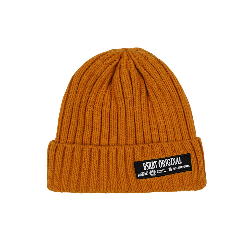 オリジンビーニー / BSR2223FWBN046 BSRBT ORIGIN BEANIE MUSTARD – 60