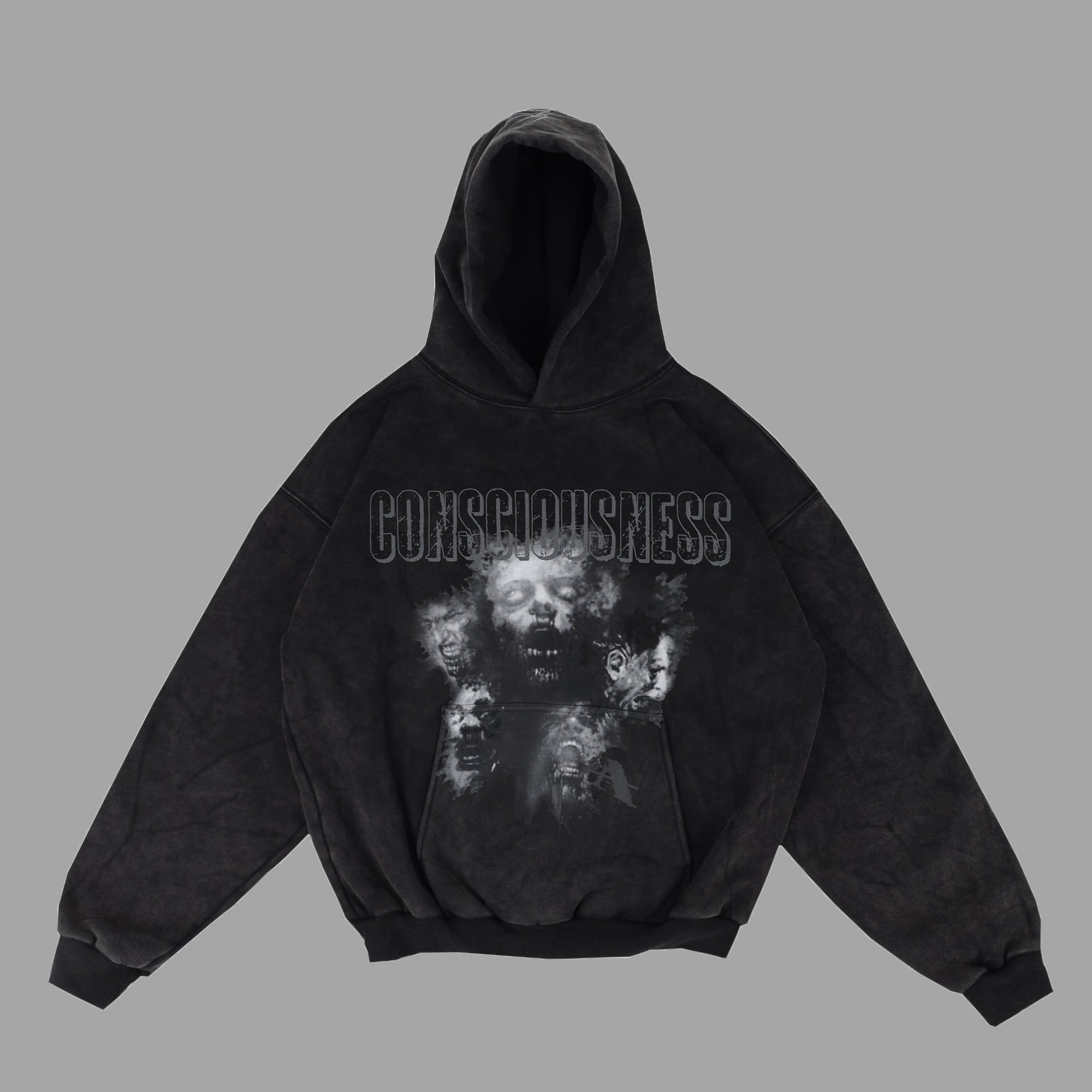 Acid Washed Oversized Hoodie (unisex) – GUILTY