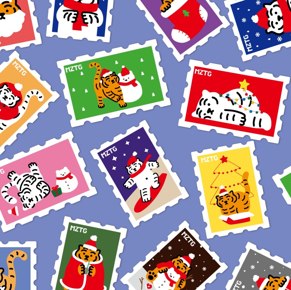 ウィンターコレクションスタンプステッカー / WINTER COLLECTION STAMP