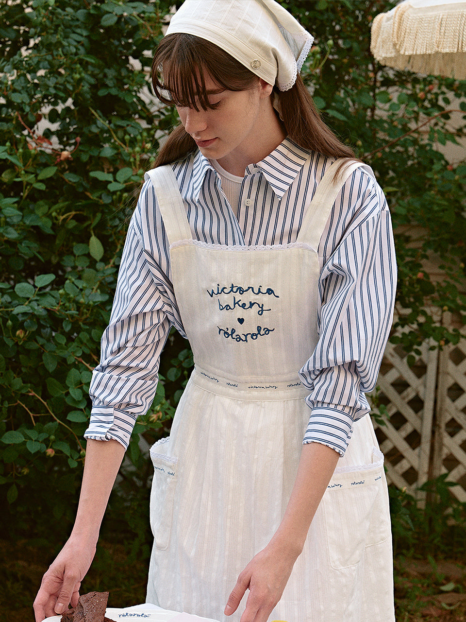 ポケットエプロン / ROLAROLA X VB POCKET APRON WHITEROLAROLA/ {{ category }}