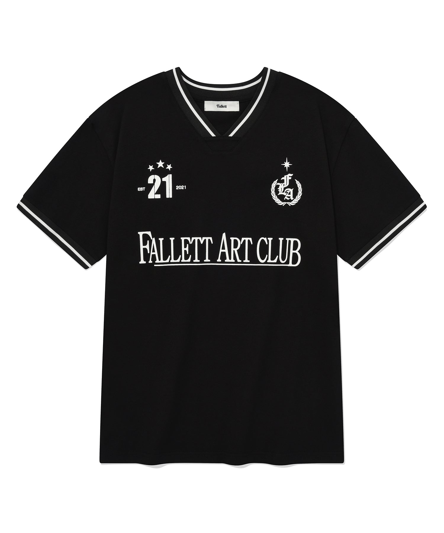 アートクラブフットボールショートスリーブ / ART CLUB FOOT BALL SHORT SLEEVE BLACKFALLETT/ {{  category }}