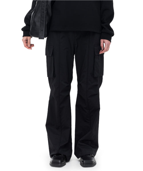 ラインカーゴパンツ / Line Cargo Pants (Black) – 60% - SIXTYPERCENT