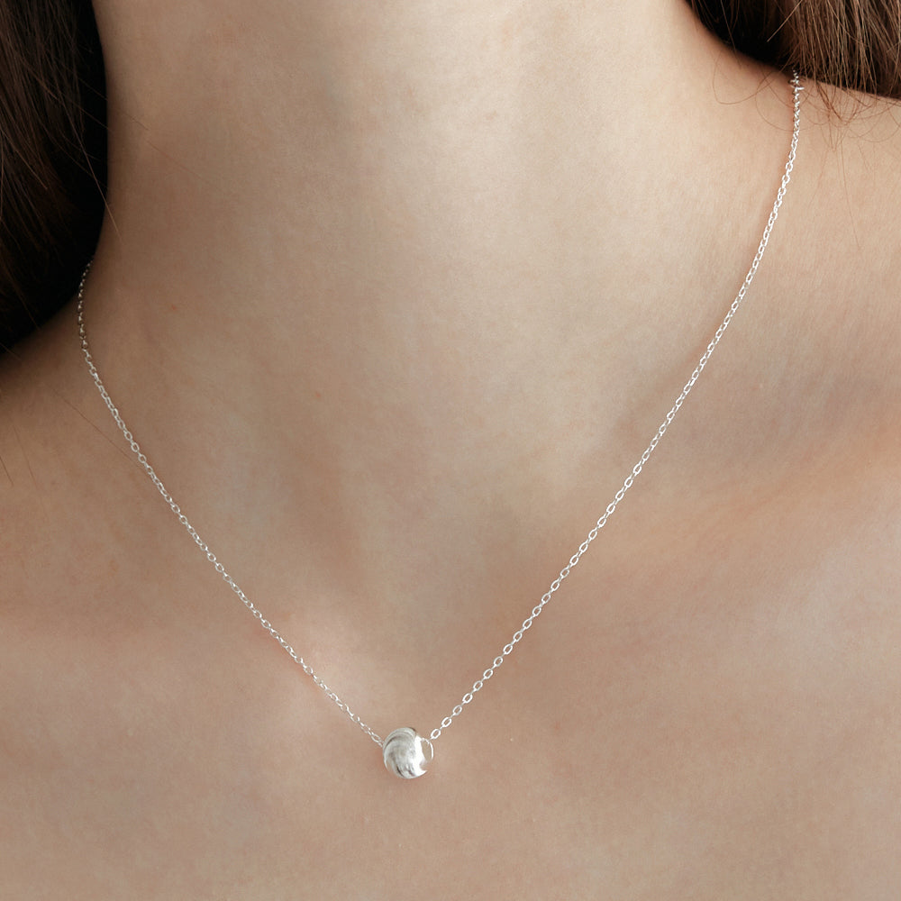 スノーボールネックレス / [925 SILVER] Snow ball Necklace – 60