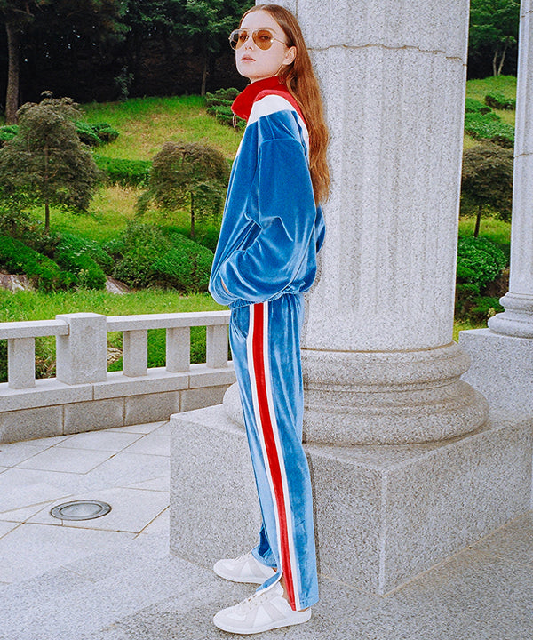 ベルベットライントラックパンツ / 0 3 velvet lining track pants