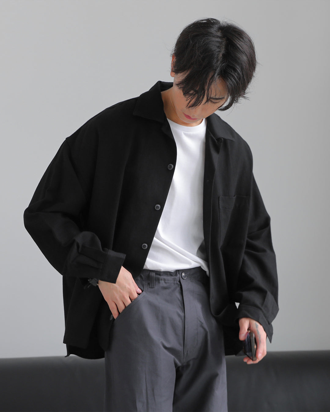 シャツジャケットセットアップ / 【SET_7】Shirt Jacket SET UPASCLO/ {{ category }}