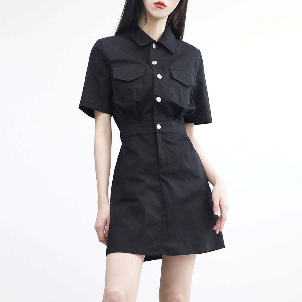 ルエミカラーベンディングドレス / Luemi Collar Bending Dress – 60