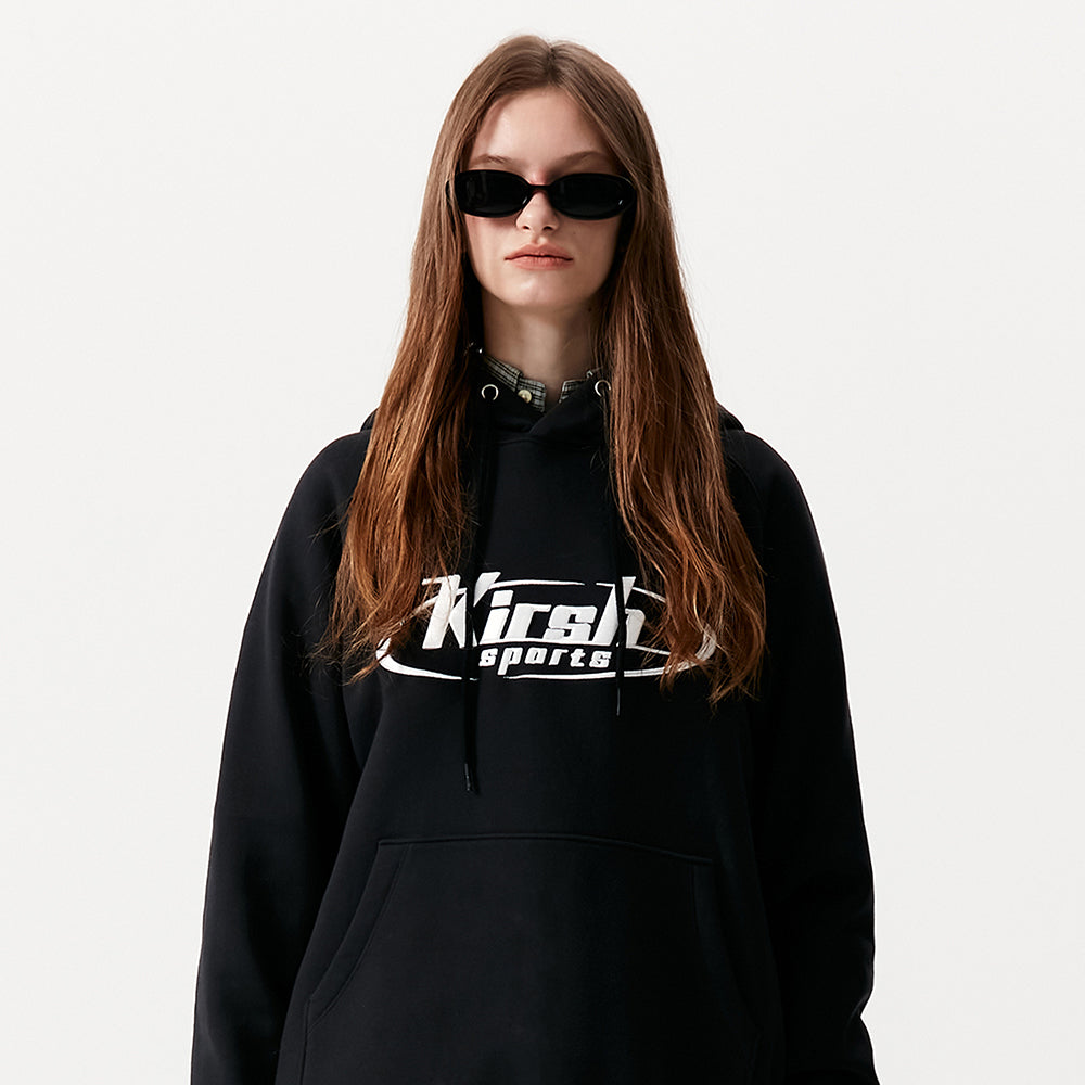 スポーツサークルロゴフーディー／SPORTS CIRCLE LOGO HOODIE KA [CHARCOAL]KIRSH/ {{ category }}