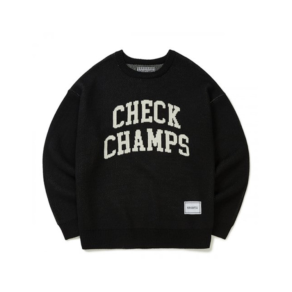 【ジュホントレカ付き】BC CM ロゴニットウェア/[BORNCHAMPS] BC CM LOGO KNITWEAR  B21FT22BORNCHAMPS/ {{ category }}