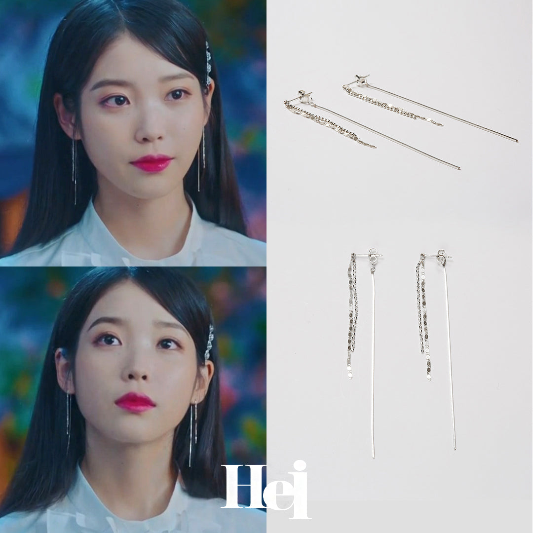 3チェーンドロップピアス / 3chain drop earringHei/ {{ category }}