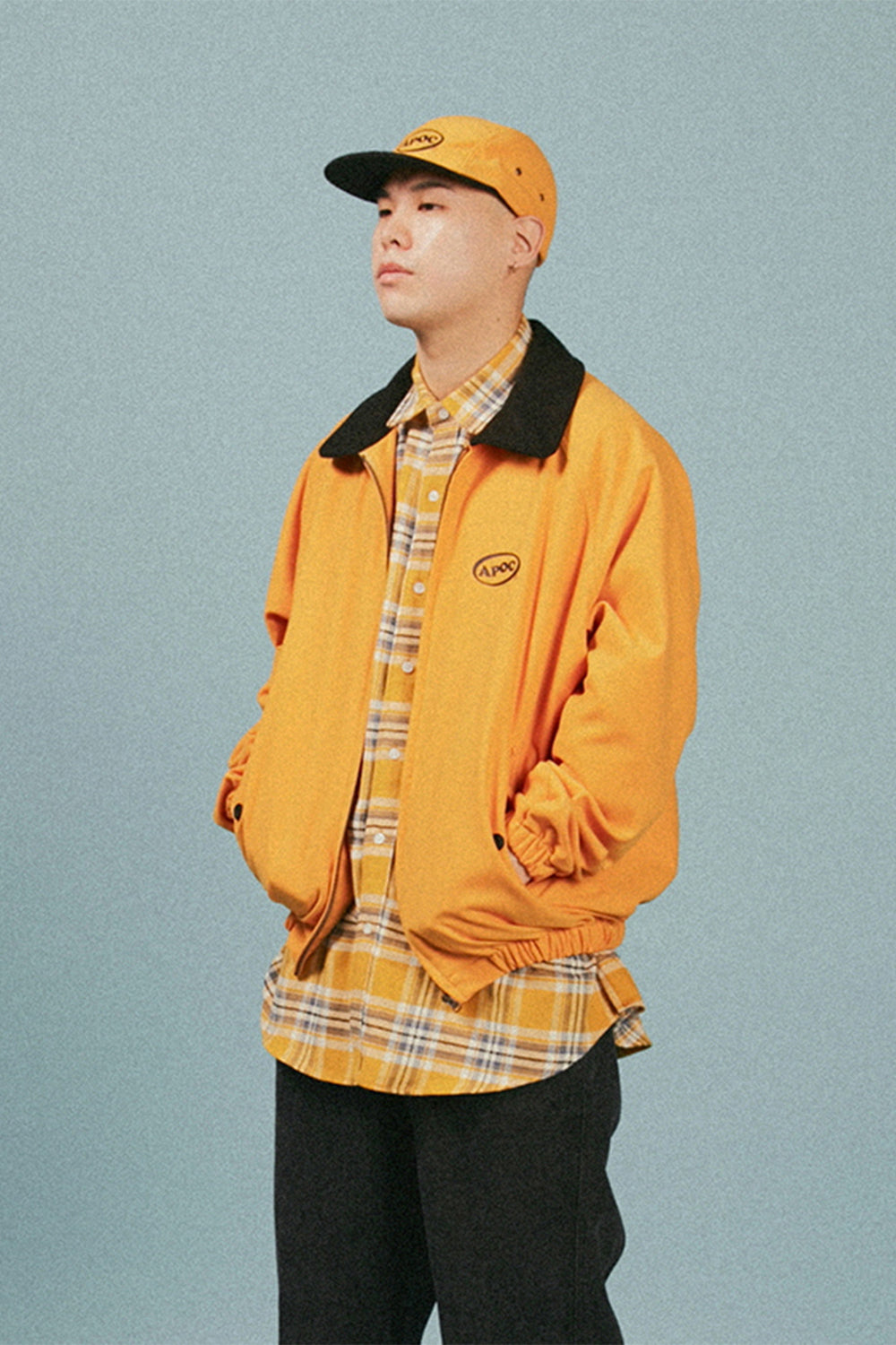 ロゴブルゾン / Oval Logo Blouson_Yellow – 60% - SIXTYPERCENT