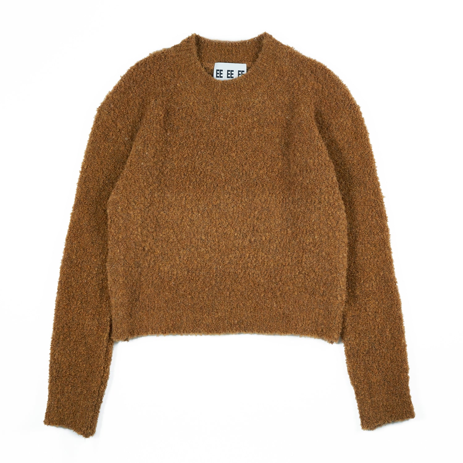 ウールバブルニットセーター / Wool Bubble Knit Sweater [Brown]eegeegee/ {{ category }}