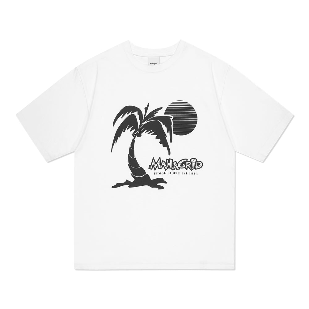 サンセットビーチ半袖Tシャツ / SUNSET BEACH TEEmahagrid/ {{ category }}