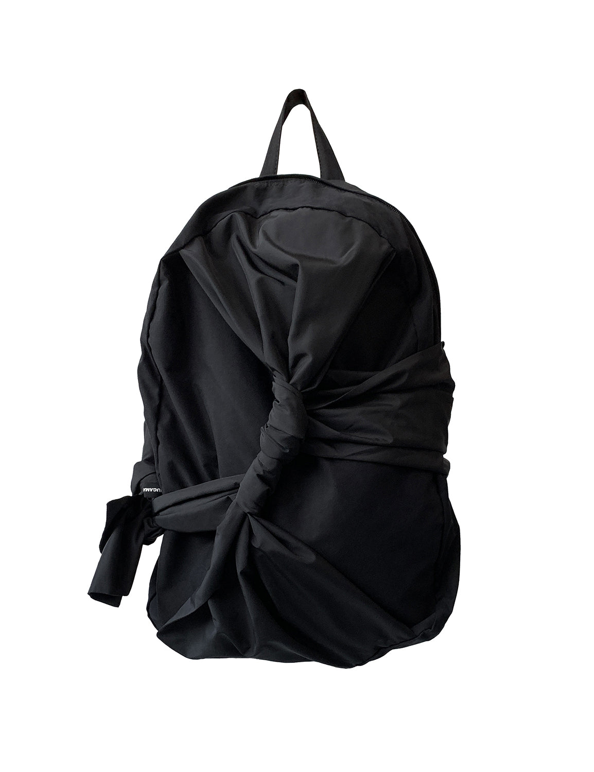 ブラックIUGAMAKARAS Knotted Backpack Black リュック