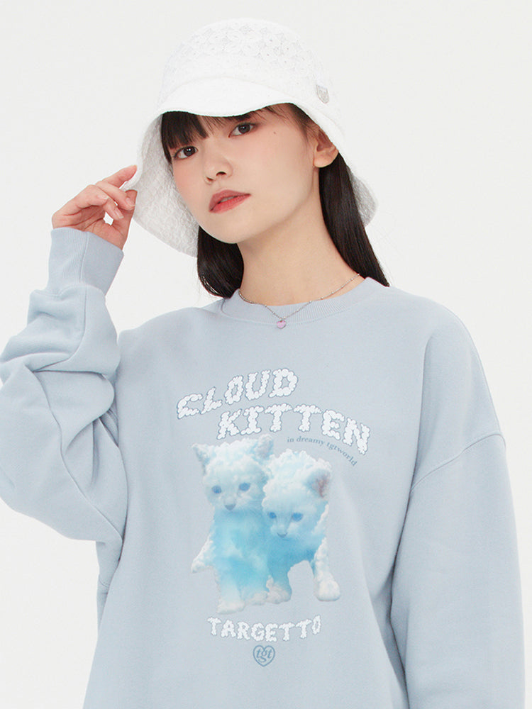 キテンスウェットシャツ / CLOUD KITTEN SWEAT SHIRT – 60% - SIXTYPERCENT