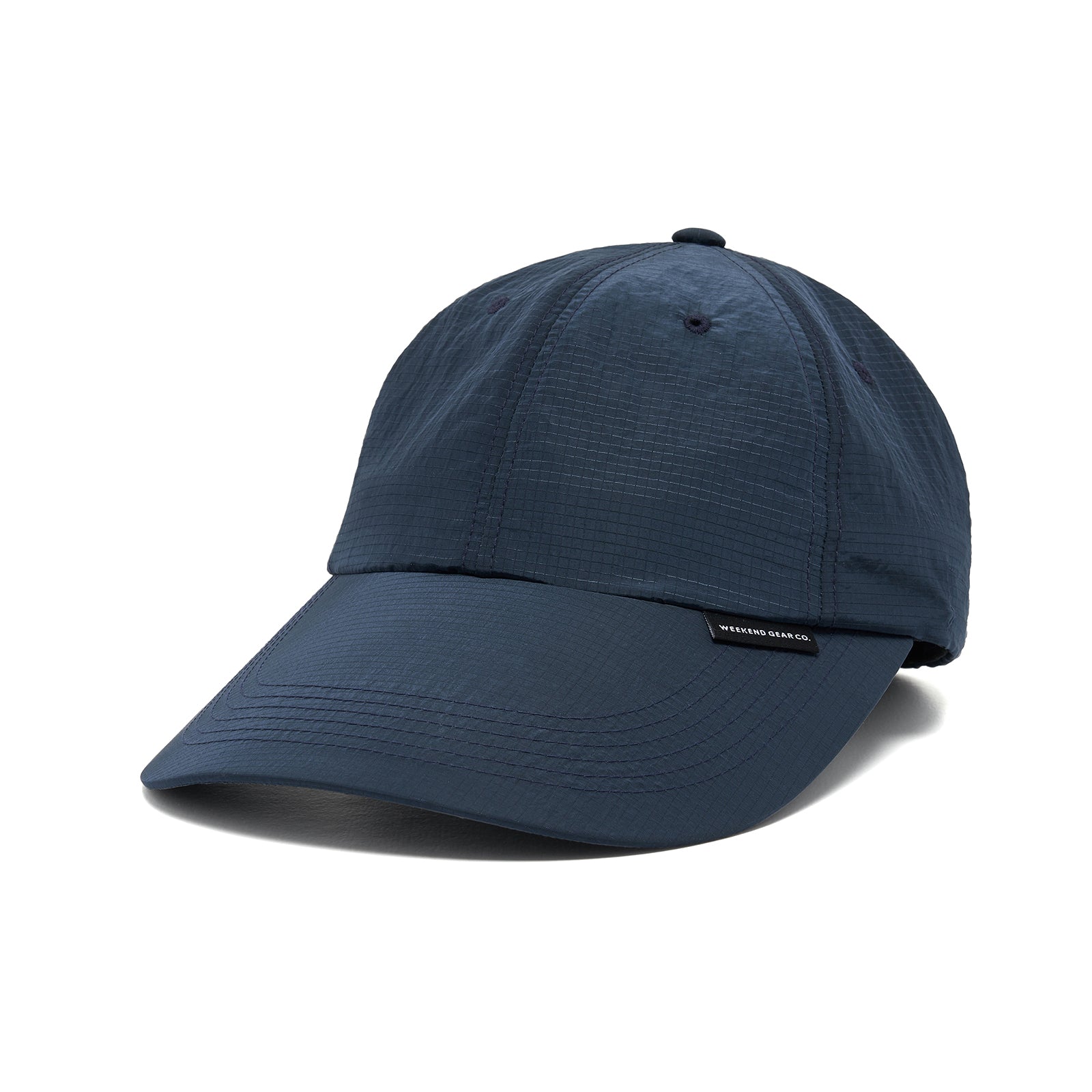 ナイロンロングビルキャップ / NYLON LONG BILL CAP (NAVY) – 60 