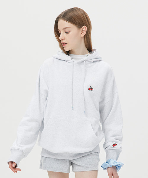 スモール チェリーフーディー / SMALL CHERRY HOODIE [LIGHT GRAY