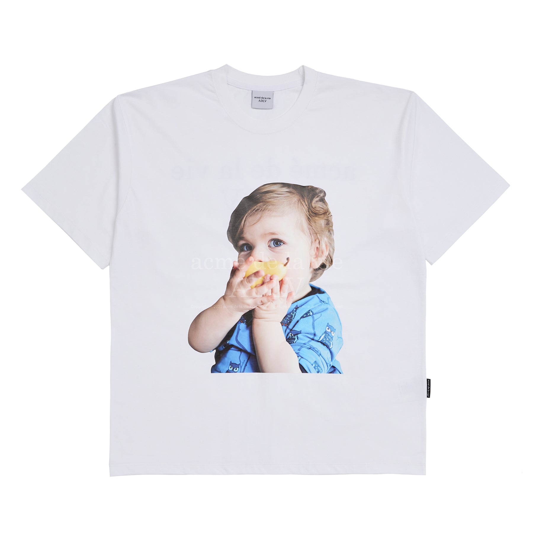 ベイビーフェイスペアーイーティングベイビー半袖Tシャツ / BABY FACE