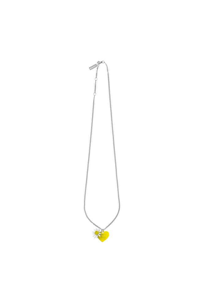 ラブリーデイジーネックレス / yellow lovely daisy necklace – 60