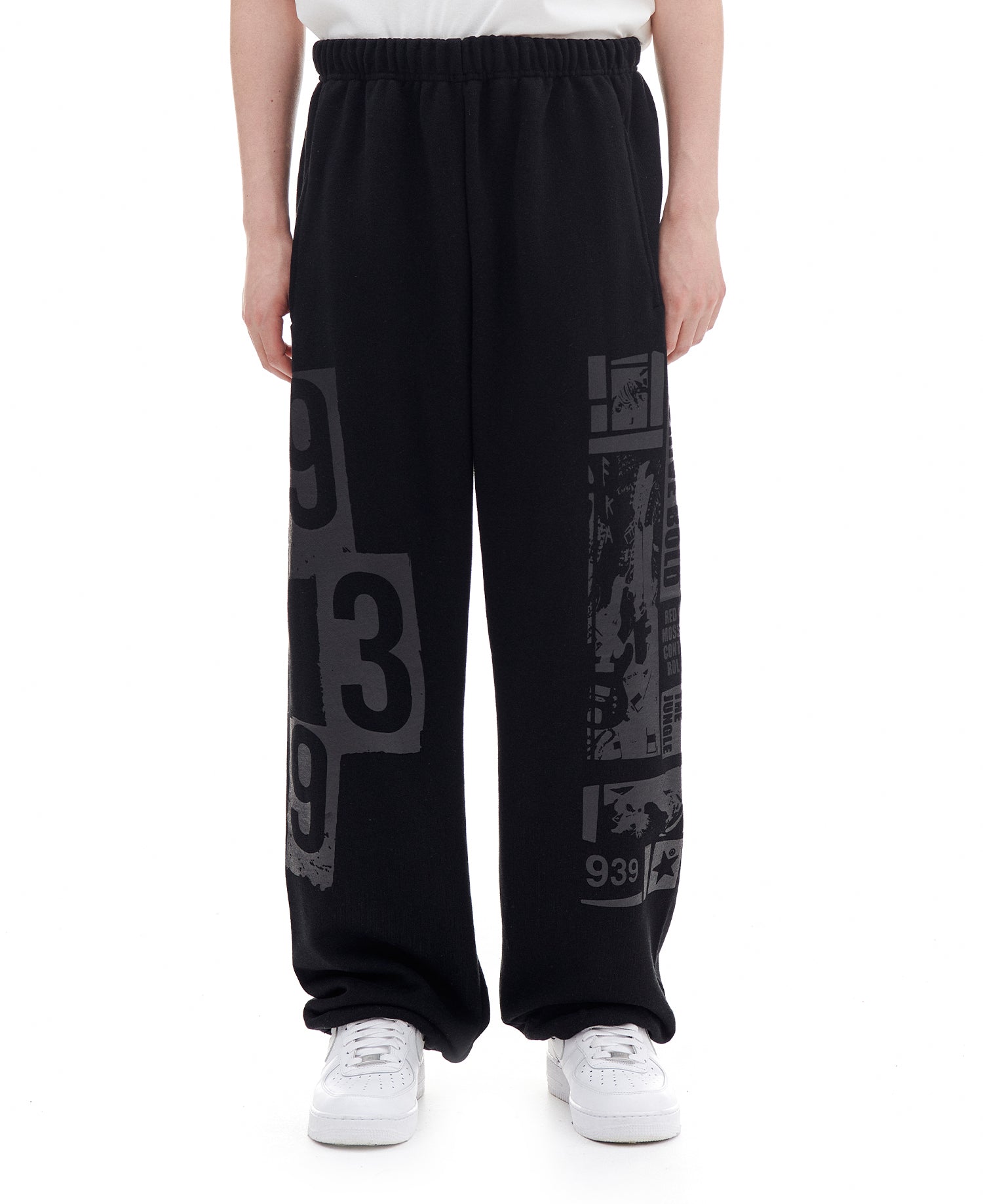 939タイプVスウェットパンツ / 939 TYPE V SWEAT PANTS (BLACK) – 60