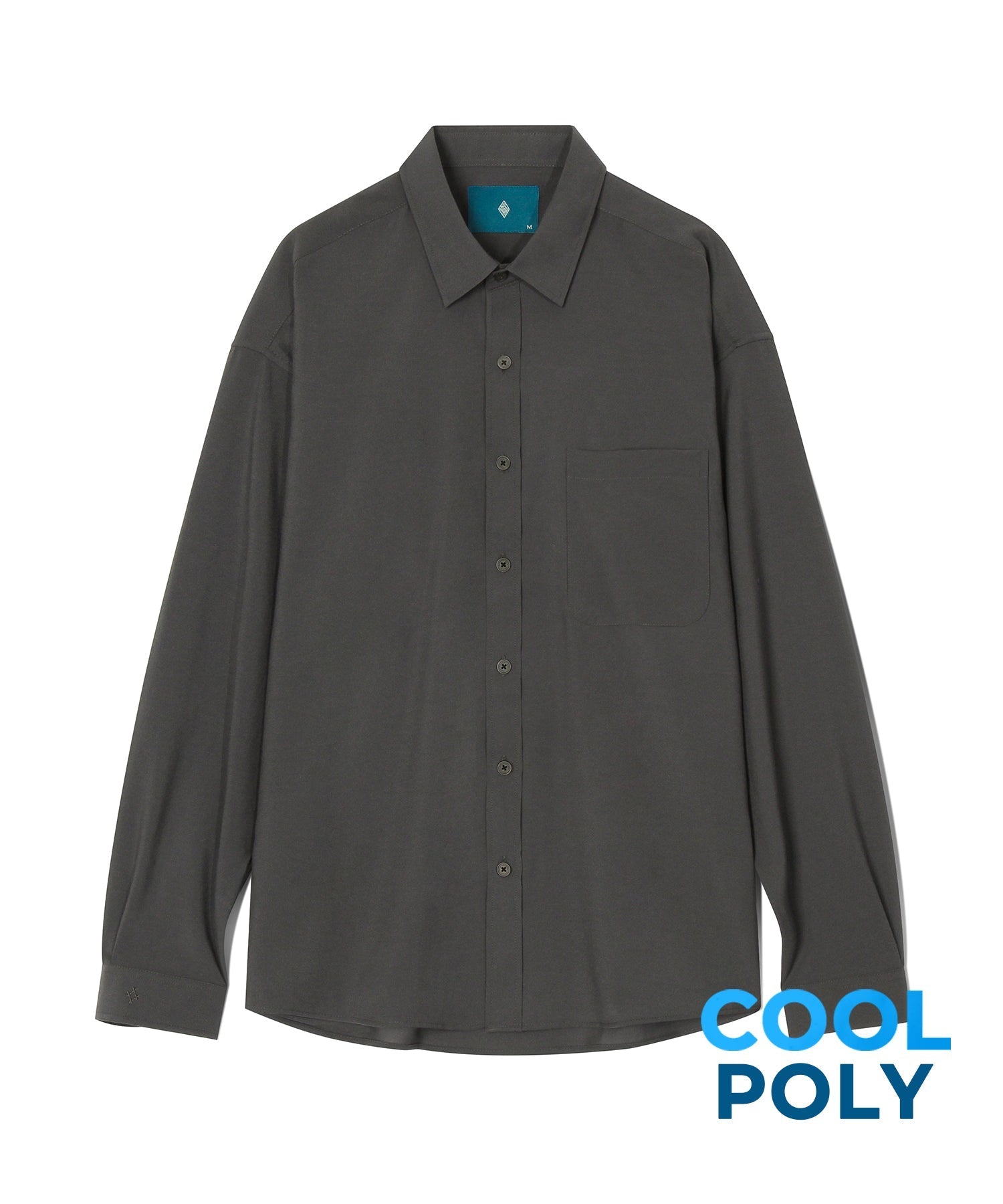 ポリシャツS92/Poly Shirt S92 Charcoal – 60% - SIXTYPERCENT