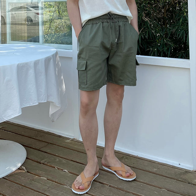 カーゴベンディングショートパンツ / Cargo Bending Short Pants 