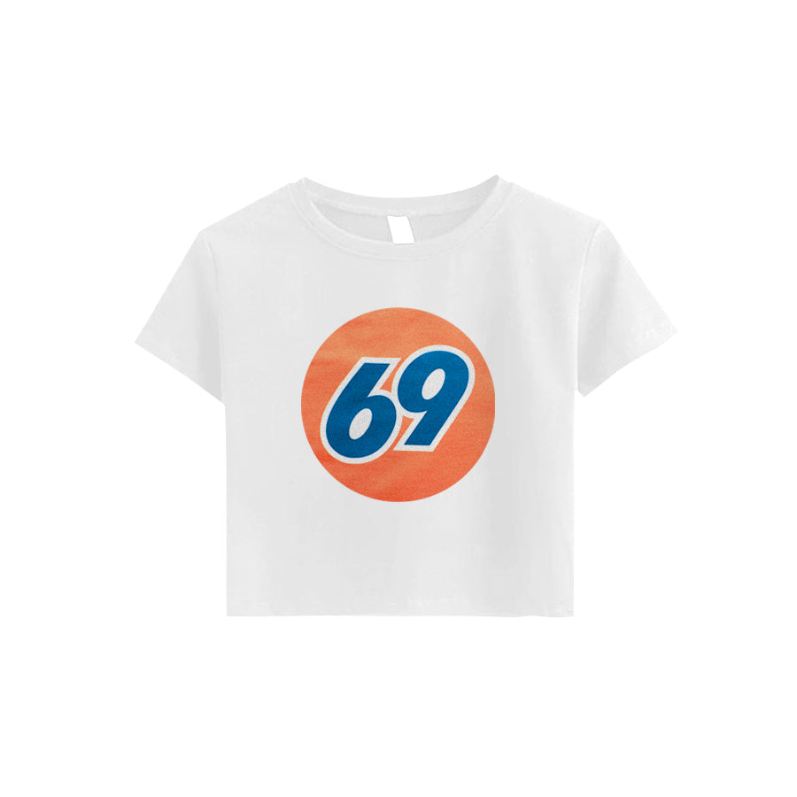 69ガスステーションクロップT / 69 GAS STATION CROP TEE - MJNMaryJaneNite/ {{ category }}