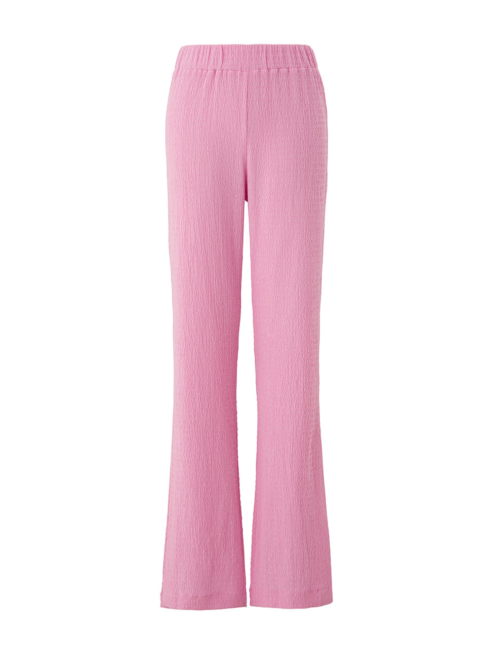 サイドスリットクリンクルパンツ / Side Slit crinkle pants - Pink