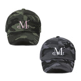 MUCENT CAMO BALL CAP (Khaki x Baby Pink, Gray)