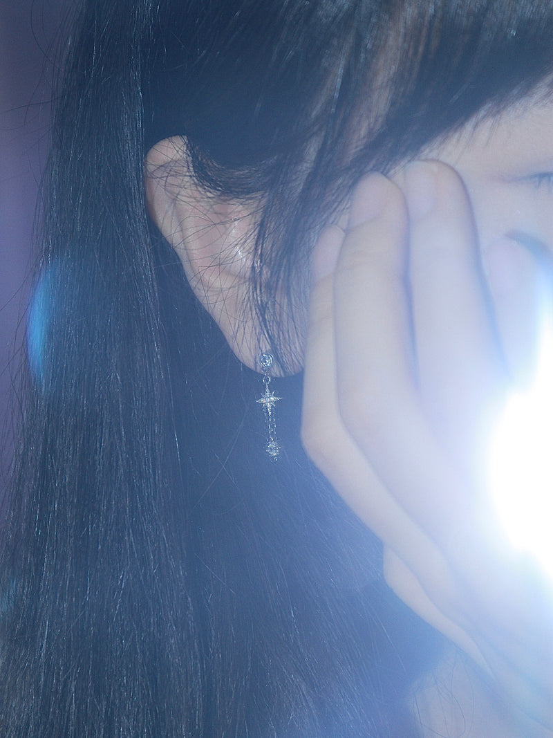 Shiny starlight earrings