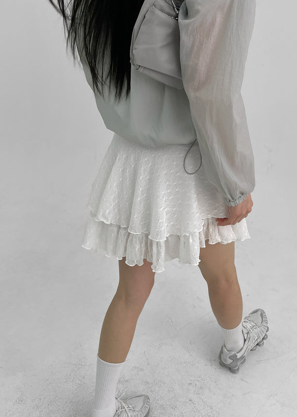 [MADE] Dionin Lace Mini Skirt Pants