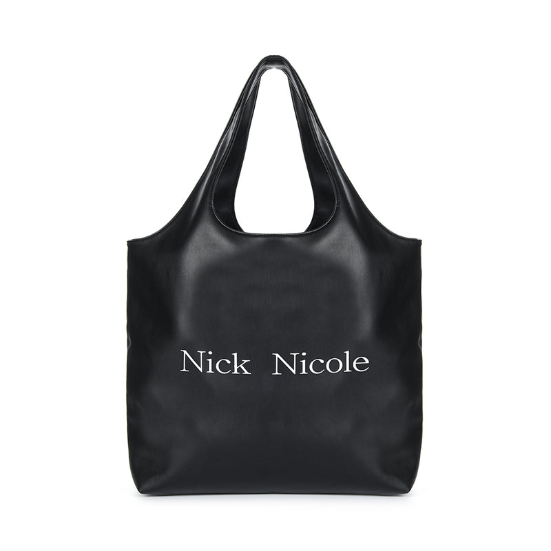 NICOLE BIG SHOPPER BAG_BLACK