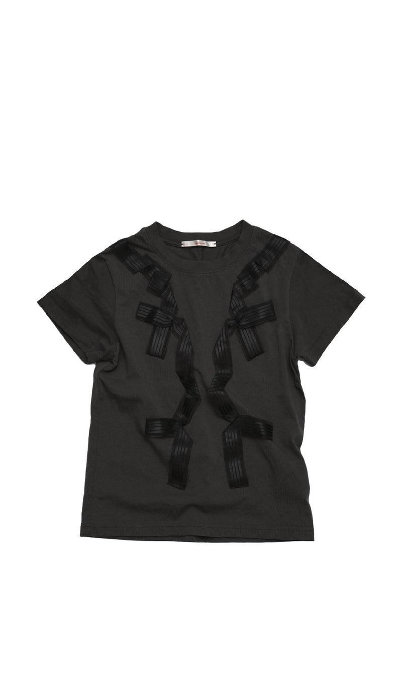 ribbon t-shirt_charcoal