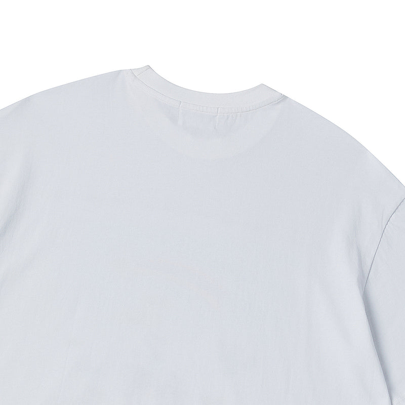 [COLLECTION LINE] N ARCHIVE HAND DRAWING VINTAGE DETAIL T-SHIRT WHITE