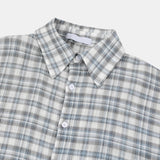 ENOC オーバーサイズフィットノックチェックシャツ (2 colors)