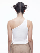 Unbalance Cut-out Sleeveless T(OW)