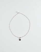 MN026 STAINLESS STEEL WITH FRESHWATER PEARL NECKLACE 