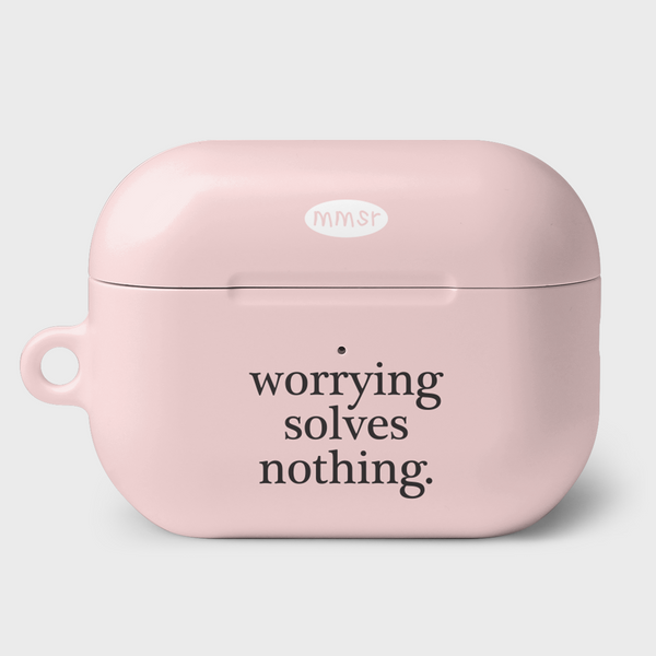 holiday airpods case (baby pink)