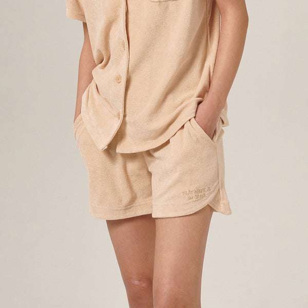 Towee Terry Shorts Beige